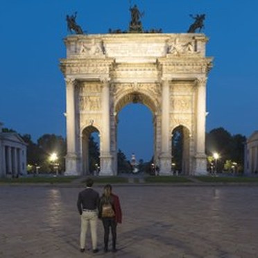 L’Arco della Pace rivive di nuova luce con i led di Thorn