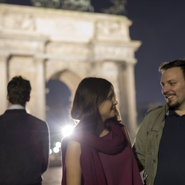 L’Arco della Pace rivive di nuova luce con i led di Thorn