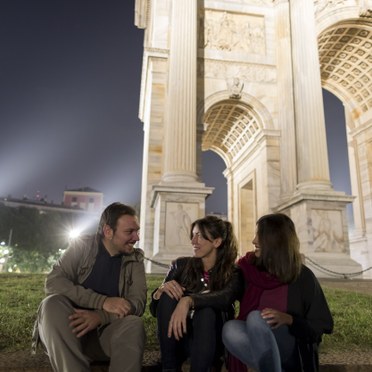 L’Arco della Pace rivive di nuova luce con i led di Thorn